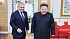Sergei Shoigu, secretary of Russia’s Security Council, left, meets with North Korean leader Kim Jong-un in North Korea in September, 2024. [NEWS1]