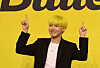 BTS member J-Hope at a press conference for the band's digital single 'Butter' in Songpa District, southern Seoul, in 2021. [JOONGANG ILBO]