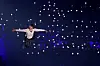 Theater actress Gong Ji-soo performs a play during the Gangwon 2024 Winter Youth Olympics opening ceremony held at Gangneung Oval in Gangneung, Gangwon on Friday. [YONHAP]