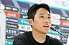 Na Sang-ho talks to reporters in Doha, Qatar on Saturday. [JOONGANG ILBO]