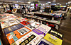 A corner for books on investment is empty at a bookstore in Gwanghwamun, central Seoul, on Thursday, as the stock market boom settles down following a slow in Kospi's growth. A staff member at the bookstore said fewer people have been looking for investment books as the Kospi continues to fluctuate. Retail investors are increasingly turning to short term purchase and sales of stocks for easy profit-taking. [YONHAP]