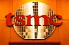 The logo of Taiwan Semiconductor Manufacturing (TSMC) is seen at its headquarters in Hsinchu, Taiwan. [REUTERS/YONHAP]