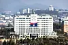 The presidential office building in Yongsan District, central Seoul, on April 4. [KIM HYUN-DONG]