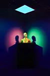 An animatronic sculpture titled ″Vivian″ [BEYOND THE ROAD]