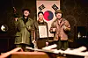 Director Choi Dong-hoon’s period drama “Assassination' (2015) stars from left, Cho Jin-woong, Jun Ji-hyun and Choi Deok-mun as headstrong Korean independence fighters during the 1930s. [SHOW BOX]