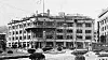 A black-and-white photograph of the Mitsukoshi Department Store in Seoul's Myeongdong during the Japanese colonial era (1910-45). [JOONGANG PHOTO]