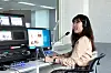 An interpreter for Coupang is working at the company's office. [COUPANG]