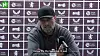 Liverpool manager Jurgen Klopp speaks after a 3-3 draw with Aston Villa in the Premier League on Monday. [ONE FOOTBALL]