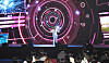 A virtual reality performance takes place at 'Uni-week' at Bexco in Busan on Dec. 26. [YONHAP]