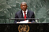 Angolan President Joao Lourenco addresses the 78th United Nations General Assembly at the UN’s headquarters in New York on Sept. 20. [REUTERS/YONHAP]