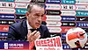 Korea national team head coach Paulo Bento answers questions during press conference in Gwanghwamun, central Seoul on Saturday. [NEWS1]