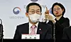 Minister Lee Jong-ho of Science and ICT speaks during a press briefing after reporting the ministry's policy plan for next year, at the government complex in central Seoul, Wednesday. [YONHAP]