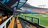Jamsil Stadium in southern Seoul stands empty on Sunday, as heavy rain over the weekend interrupted games across the country. Only the Hanwha Eagles and Kiwoom Heroes completed their series over the weekend, with the Heroes winning two games to one. The Samsung Lions and LG Twins, Doosan Bears and SSG Landers, KT Wiz and Lotte Giants, and Kia Tigers and NC Dinos were all set to play their postponed weekend fixtures on Monday, as of press time. [YONHAP]