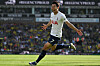 Tottenham Hotspur's Son Heung-min celebrates after scoring a goal during a match against Norwich City at Carrow Road Stadium in Norwich, England on Sunday. [AFP/YONHAP]