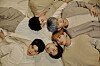 A concept image for WeNU's debut EP 'Haru Haru,' which dropped Wednesday [IRION ENTERTAINMENT]