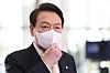 President Yoon Suk-yeol is seen at the presidential office in Yongsan, central Seoul on Nov. 18, 2022. [NEWS1]