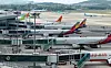 Airplanes at Gimpo International Airport. [YONHAP]
