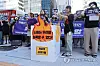 University students and women's rights groups hold a press conference denouncing the recent series of deepfake sex crimes targeting women on Aug. 29. [YONHAP]