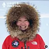 Mountaineer Kim Young-mi smiles while in the middle of her solo exhibition across the Antarctic in a photo uploaded to her personal Instagram on Jan. 16. [SCREEN CAPTURE]