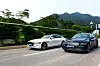 The Electrified G80s on the road. [HYUNDAI MOTOR]