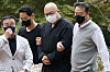 Producer and composer Don Spike enters the Seoul Northern District Court in Dobong District, Northern Seoul, last September for a warrant review requested by the police.