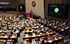 The National Assembly passed a bill revising the comprehensive real estate tax on Tuesday. Under the bill, single apartment owners will be taxed on apartments with assessed values exceeding 1.1 billion won ($943,000) instead of 900 million won. This translates to apartments with market values of around 1.57 billion won. The change is meant to reduce property taxes, which have sharply increased due to the rapid hike of apartment prices during the Moon Jae-in government. [YONHAP]