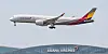 An Asiana Airlines flight lands at Incheon International Airport [YONHAP]