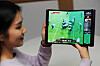 Samsung Display's 'Flex Note Extendable' which is able to extend its display panel by sliding and unfolding. The technology was unveiled at the CES 2024 held in Las Vegas in January. [SAMSUNG DISPLAY]