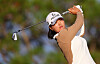 Ko Jin-young plays her shot from the ninth tee during the first round of the Pelican Women's Championship at Pelican Golf Club on Nov. 11 in Belleair, Florida.  [AFP/YONHAP]