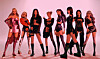 Girl group aespa and their avatars called ae-aespa that exist in a virtual space called FLAT [SM ENTERTAINMENT]
