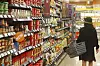 A customer shops at a discount mart in Seoul on May 30. [YONHAP]