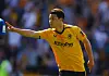 Hwang Hee-chan of Wolverhampton Wanderers celebrates scoring a goal against Everton at the Molineux in Wolverhampton, England on May 20. [REUTERS/YONHAP]