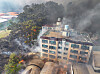 Fire authorities issued a Level 3 response to a fire that broke out at Mount Hamji in Daegu on April 28. [YONHAP]