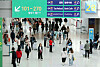 Incheon International Airport Terminal 1 with travelers on Wednesday. [NEWS1]