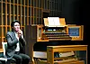 Pianist Cho Jae-hyuck talks to local reporters at ODE Port in southern Seoul on June 24 about his new pipe organ album 'Bach, Liszt, Widor: Jae-Hyuck Cho recorded on the Great Organ at la Madeleine.'