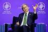 U.S. Treasury Secretary Scott Bessent speaks at the Milken Institute Global Conference 2025 in Beverly Hills, California, on May 5. [REUTERS/YONHAP]