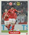 Lee Jae-sung appears in an image posted on Mainz 05's official Instagram account after scoring a goal in a Bundesliga game against Borussia Dortmund on Wednesday. [SCREEN CAPTURE]