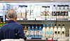 Bottles of makgeolli, a traditional Korean liquor made from rice, are displayed at a supermarket in Seoul on Friday. [NEWS1]