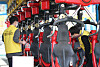 Workers disinfect rides at Children’s Grand Park in Gwangjin District, eastern Seoul, on Monday, as the amusement park is scheduled to reopen on April 1. [YONHAP]