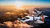 A rendered image of Plana's hybrid-electric vertical take-off and landing (eVTOL) aircraft [PLANA]