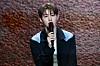 Singer and rapper B.I at a showcase held on Thursday for his second full-length album ″To Die For″ in western Seoul [YONHAP]