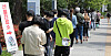 People wait for Covid-19 testing at the Yongsan District Community Health Center, which covers residents of the Itaewon area, the new epicenter of the coronavirus outbreak, in central Seoul Monday. [YONHAP]