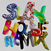Album art for Jap Park and Slom's new EP, 'Slay House Remix' [MORE VISION]