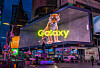 A promotional campaign is displayed in Times Square, New York, ahead of Galaxy Unpacked 2022 set for Feb. 9. [SAMSUNG ELECTRONICS]