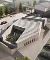 Aerial views of the Park Seo-Bo Art Museum (tentative title) [GIZI FOUNDATION]