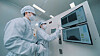 Researchers at SFA Engineering check a testing machine for electric vehicle batteries. [SFA ENGINEERING]