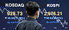 A digital screen in KB Kookmin Bank’s dealing room in Yeouido, western Seoul, shows the Kospi declined by 3.03 percent, or 92.84 points, to close at 2,976.21 on Friday. It is the fourth consecutive day the Kospi has fallen. [YONHAP]