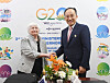 Finance Minister Choo Kyung-ho, right, and U.S. Treasury Secretary Janet Yellen shake hands ahead of a meeting held on the sidelines of the G20 economic leaders’ meeting held in Gandhinagar, India, on Monday. [NEWS1]