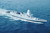 A bird's-eye view of the Korean Next-Generation Destroyer [HD HYUNDAI]