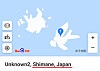 Screen capture of Baidu's map which identifies Korea's Dokdo islets as Japanese territory. [SCREEN CAPTURE]
